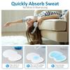 Rordigo 100-Pack Disposable White Underarm Sweat Pads for Women and Men view 4