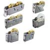 Sliding Door Rollers, Heavy-Duty Stainless Steel Window Rollers, Double Copper Wheels, 2-Pack view 1
