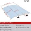 Threshold Ramp, Aluminum Doorway Ramp, Non-Slip, 70 x 74 x 6 cm view 2