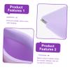 Portable Silicone Denture Case, Lavender, for Travel view 2