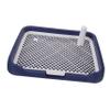 Kisangel Indoor Dog Toilet with Mesh Drain, Non-Slip, Blue view 1