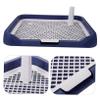Kisangel Indoor Dog Toilet with Mesh Drain, Non-Slip, Blue view 3