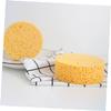 25 Round Cellulose Cosmetic Sponges for Gentle Facial Cleansing view 4