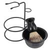 Professional Stainless Steel and ABS Plastic Shaving Mug, 1 Set view 1