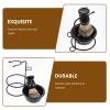 Professional Stainless Steel and ABS Plastic Shaving Mug, 1 Set view 3