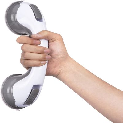 Balance Assist Bathroom Shower Grab Bar with Suction Cups
