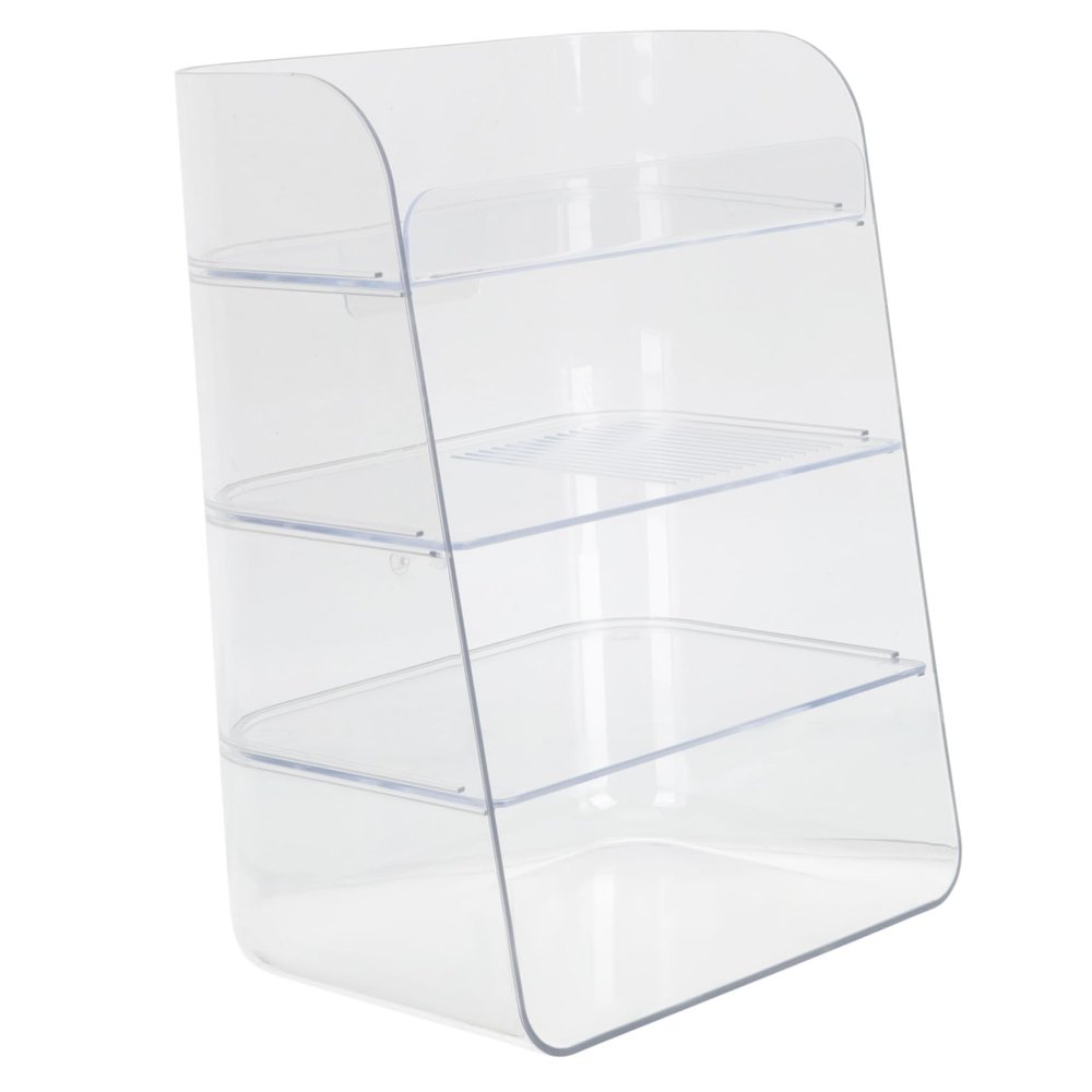 Plastic Cosmetic Storage Box for Vanity and Bathroom