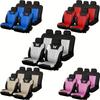 NURCIX Car Seat Cover Set, Compatible with Jaguar I-PACE, Complete Set, 1-Red view 3
