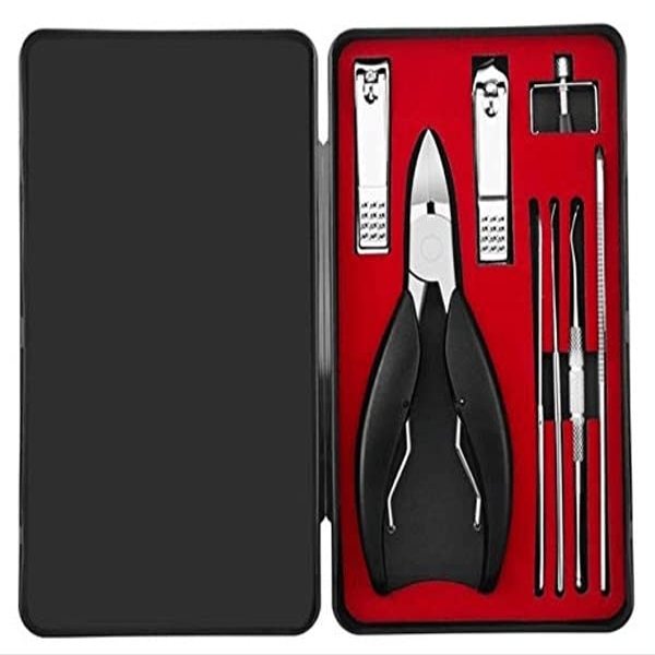 CELOTUS 8-Piece Stainless Steel Manicure and Pedicure Set with Travel Case