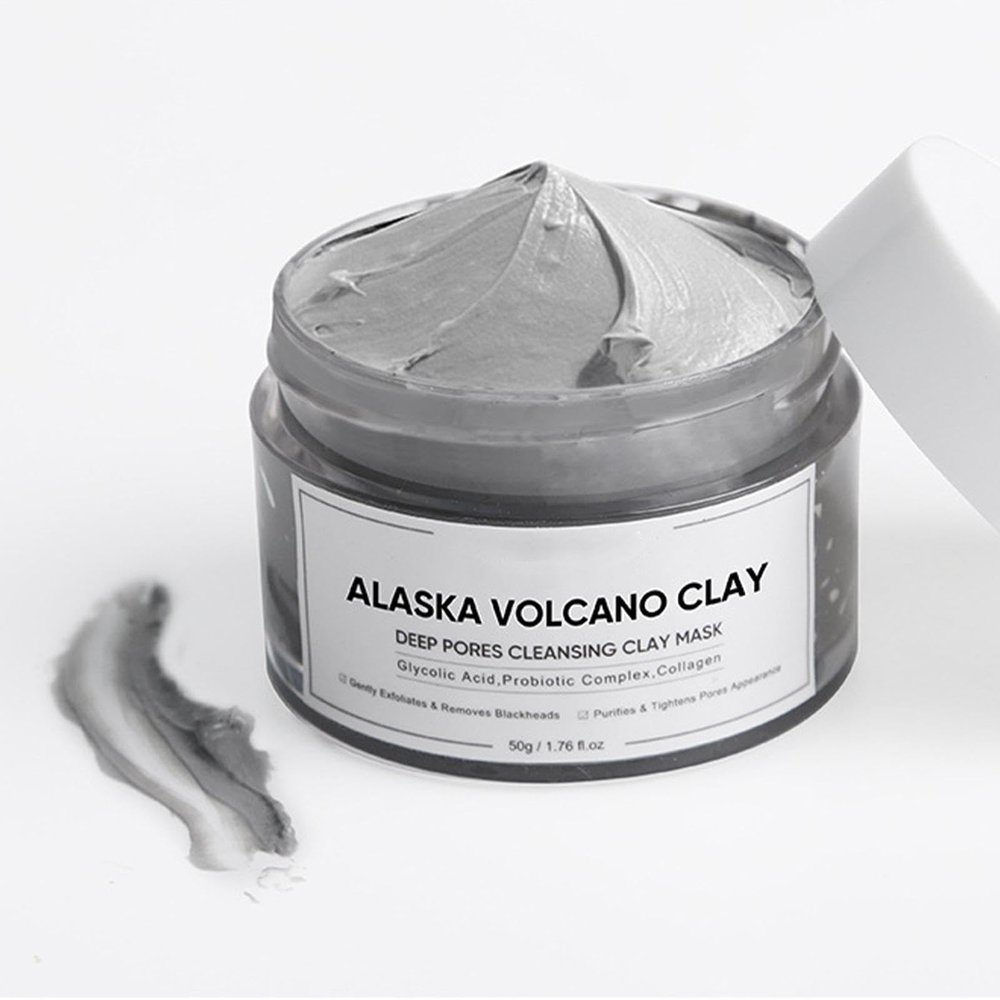 Volcanic Facial Cleansing Clay Mask, 50 g
