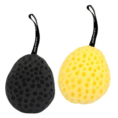 MAGICLULU 2-Pack Honeycomb Shower Sponges