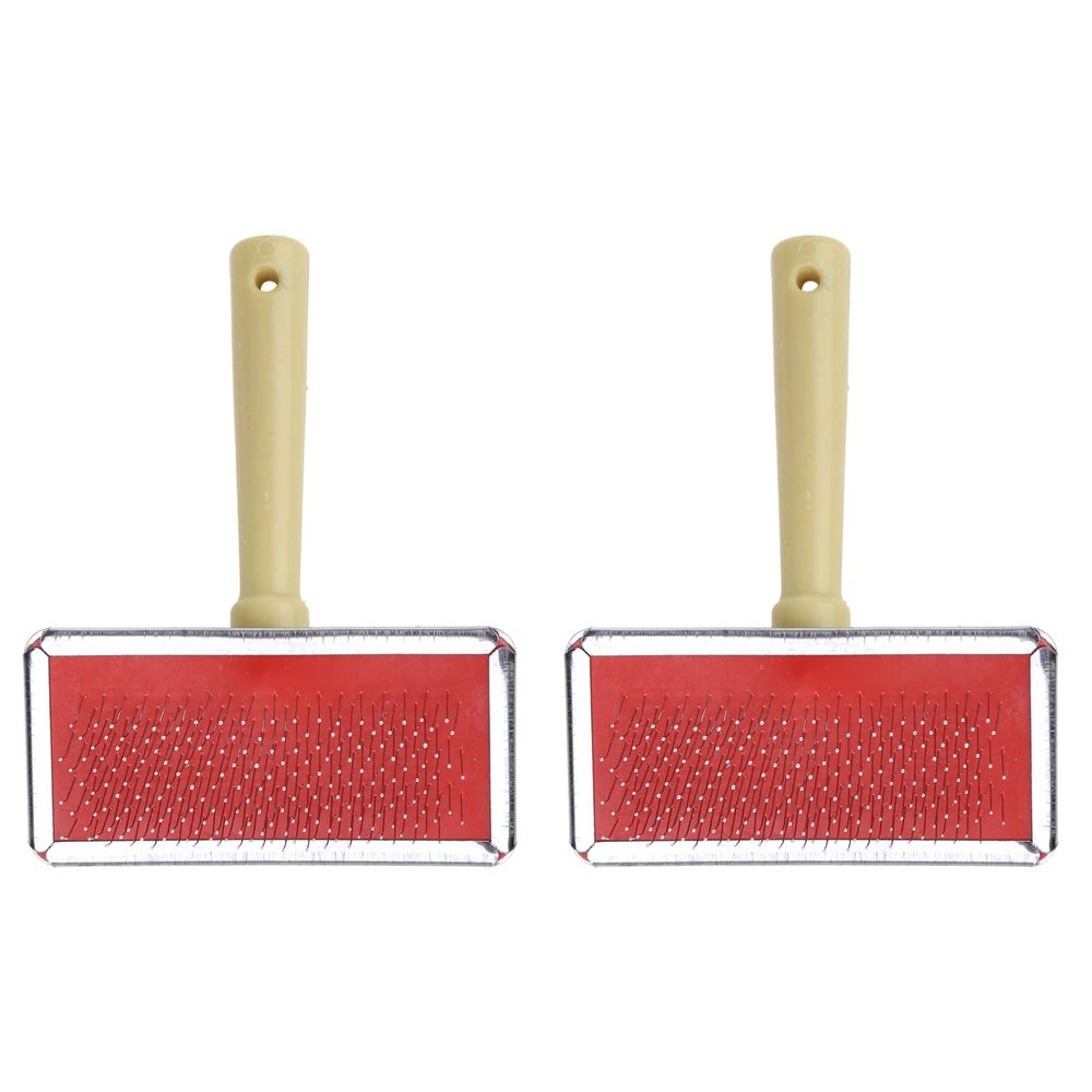 Self-Cleaning Grooming Brush for Dogs, 2 Pieces