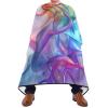 Haircut Cape and Apron with Wildflower Print, XL, Abstract Colorful Pattern, One Size view 2