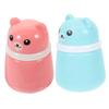 2-Pack Baby Powder Containers with Bear Motif for Home and Travel view 1