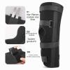 Paopaoldm Knee Immobilizer, Full-Leg Support, Aluminum Alloy, Straight Knee Brace view 4