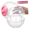 BESPORTBLE 2-Piece Transparent Hamster Exercise Balls with Ventilation for Small Pets view 3