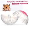 BESPORTBLE 2-Piece Transparent Hamster Exercise Balls with Ventilation for Small Pets view 4