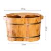 ASerZenith Wooden Foot Bath for Home Use view 2