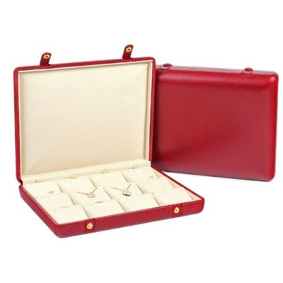 LIUNJHUY Leather Jewelry Organizer Box