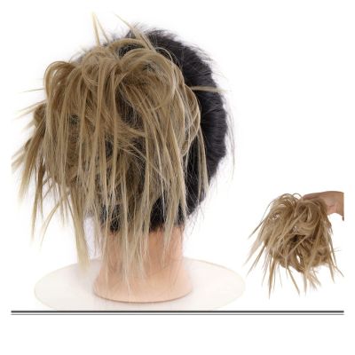 Messy Bun Hairpiece with Elastic Band