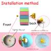 Luminexia Quiet Wall-Mounted Hamster Exercise Wheel view 4