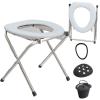 Mobile Multifunctional Toilet Chair for Over the Toilet view 1