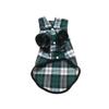 Soft Dog Clothes, Cute Vest Outfit, No Buckles, Green, XS, 10-Piece Set view 2
