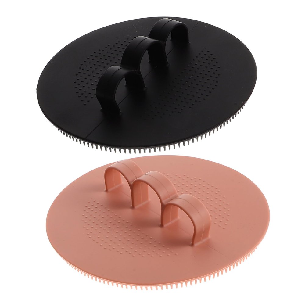 MAGICLULU 2-Piece Silicone Body Scrub and Massage Brushes