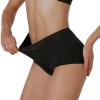 CSGTUO Reusable Incontinence Underwear for Women, 4-Layer Breathable Leakproof High-Waisted Panties, L, Black view 1