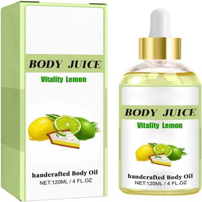 Wild Plus Beauty Body Juice Oil, Handmade Body Oil, Peach Perfect, Vanilla, Strawberry, Mango, Cinnamon Roll