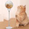 Spring Cat Treat Ball – Feather Teaser for Interactive Play view 2
