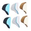 3 Pairs of Wear-Resistant PU and Fabric Heel Cushions for Shoes view 1
