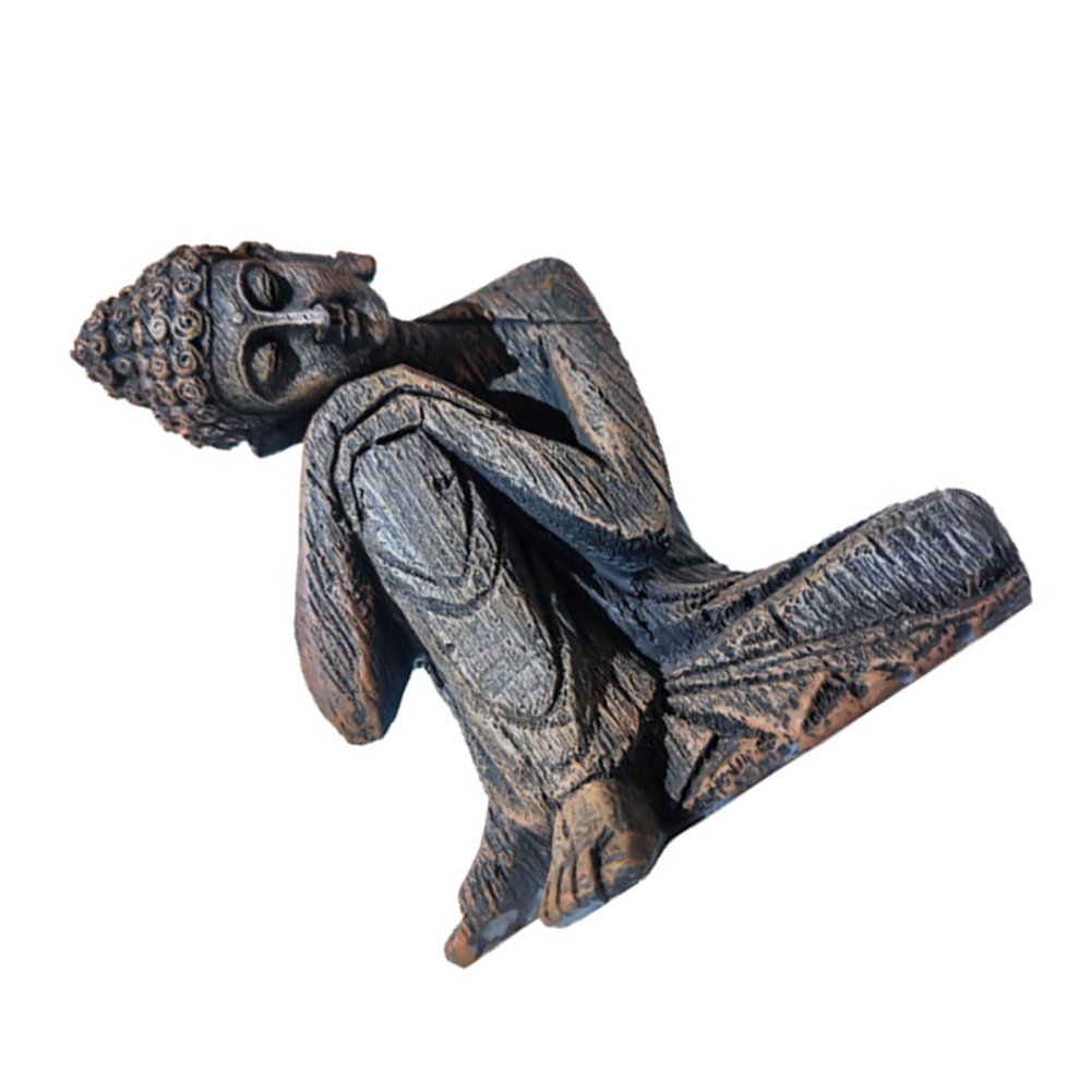 Mllepjdh Buddha Statue Aquarium Ornament