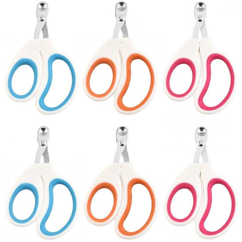 AMOYER 6-Piece Pet Nail Clipper Set for Cats and Small Dogs