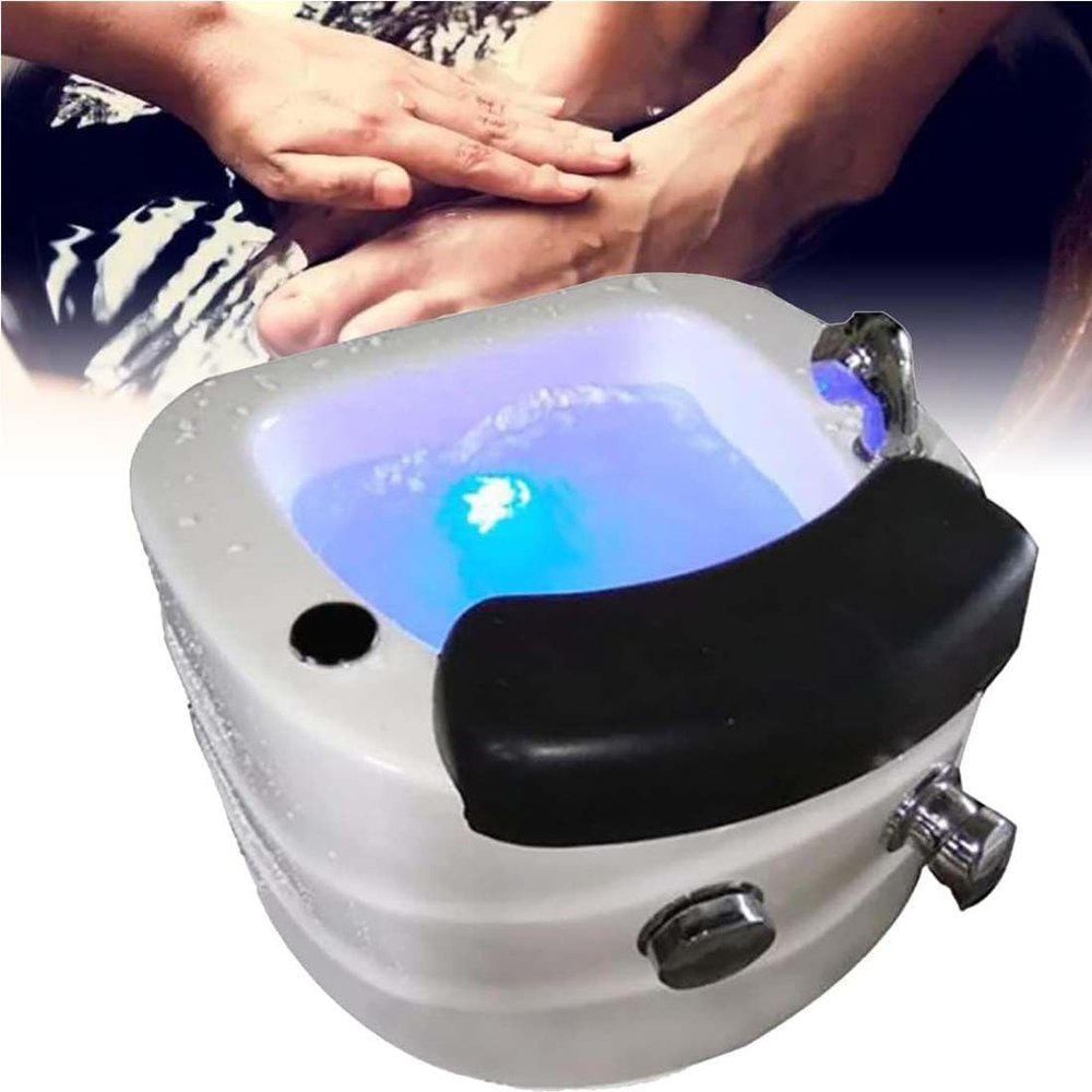 GJBMXSM Acrylic Pedicure Foot Bath