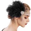 Lipfer Gatsby Black Crystal Headband view 3