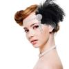 Lipfer Gatsby Black Crystal Headband view 4