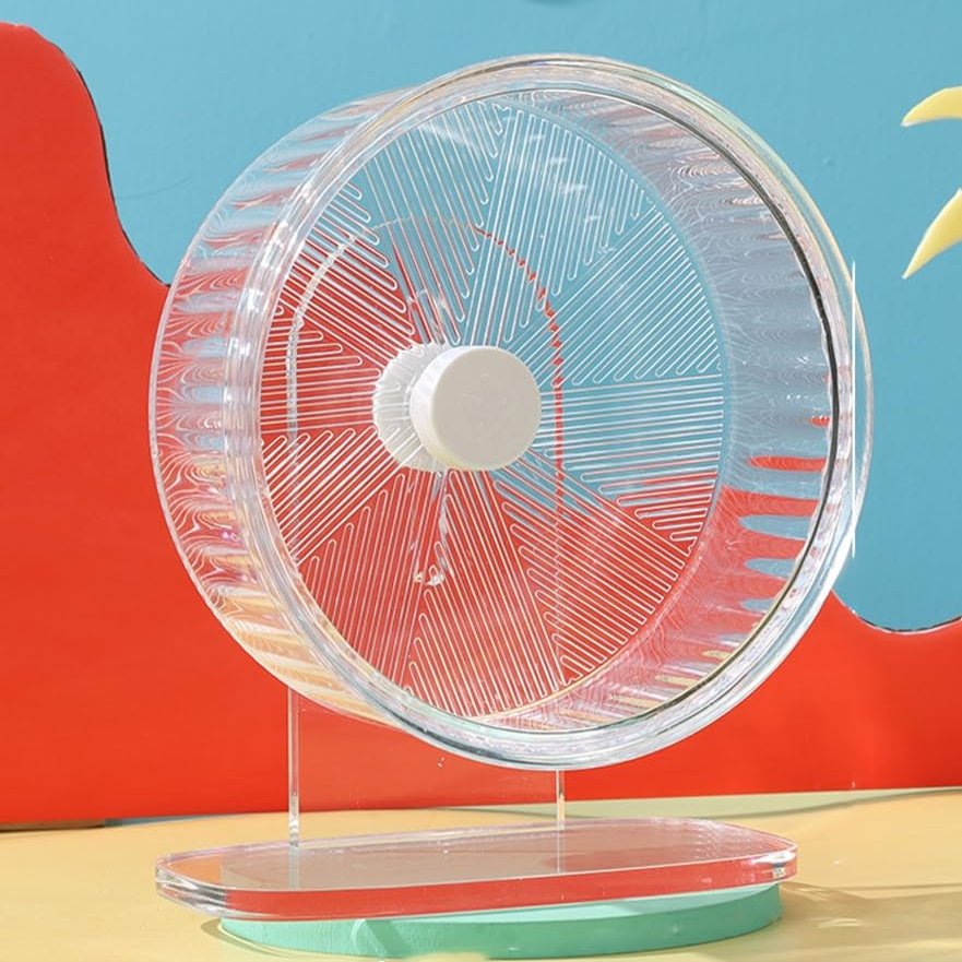 Luminexia Quiet Hamster Wheel with Adjustable Base