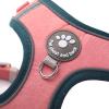 HANGSU Cat Harness Set with Leash for Controlled Freedom - Soft, Comfortable, Adjustable, and Durable - Harness for Active Cats (Orange) view 3