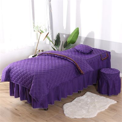 Surwin 4-Piece Massage Table Cover Set