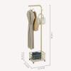 LCEVCQCQ Multifunctional Rolling Garment Rack view 3
