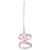 BESPORTBLE Adjustable Cat Harness Set with Breathable Fabric and Rabbit Pattern view 1