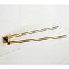 Gold Brass Tower Bar Wall-Mounted Towel Holder view 2