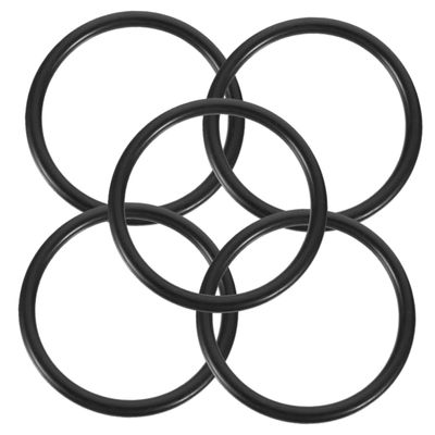 Singing Bowl Rubber Rings, 5 Pieces, Black