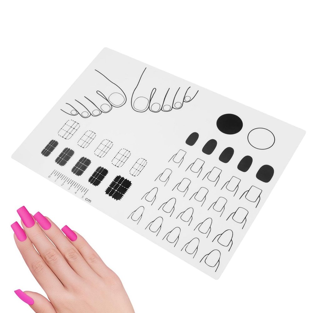 Silicone Nail Art Mat for Manicure