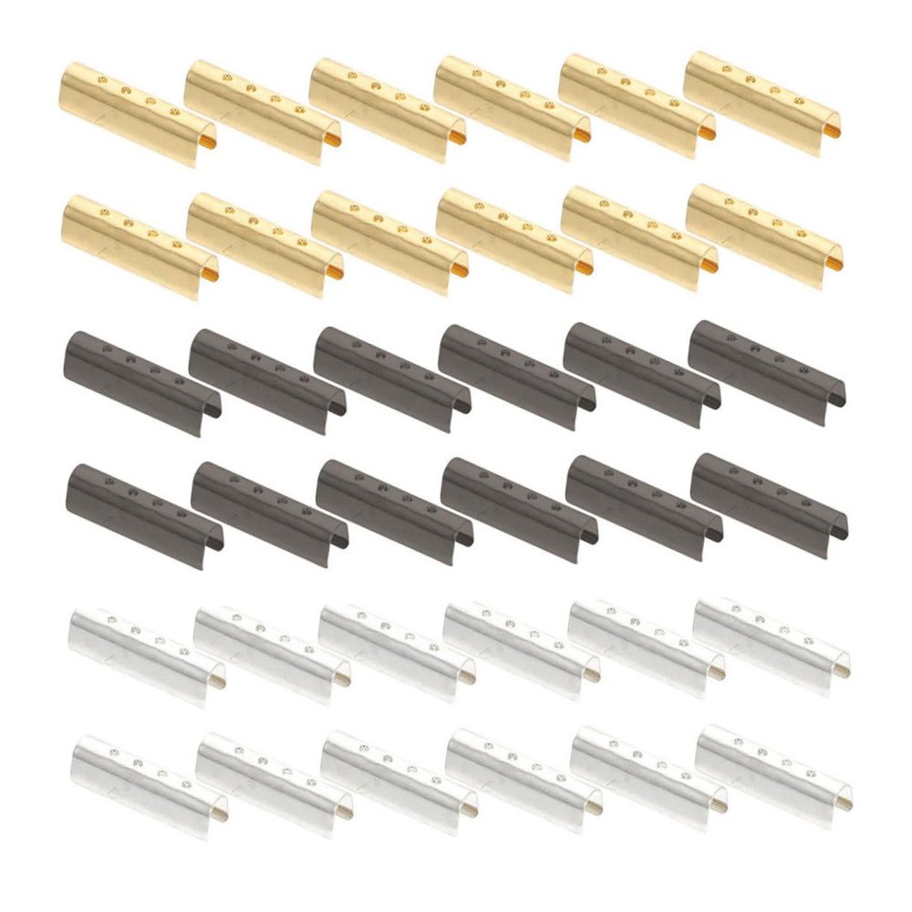 LIFKOME Metal Shoelace Aglets, 120 Pieces, 4 mm x 20 mm