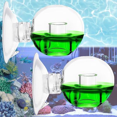 Begpoee 2-Pack CO2 Glass Aquarium Monitor