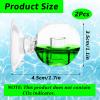 Begpoee 2-Pack CO2 Glass Aquarium Monitor view 2