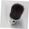 Salon Neck Duster Brush for Hair, Fiber and Plastic, Silver view 4