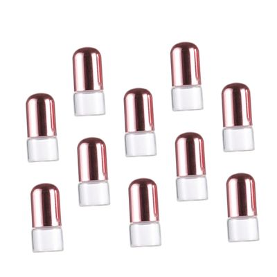 Beatifufu 10-Pack 1 mL Glass Roller Bottles